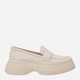 Loafersy damskie skórzane Venezia S147LEBEOBM007 41 (8UK) 26.5 cm Beżowe (5906140647028) - obraz 1