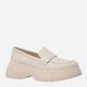 Loafersy damskie skórzane Venezia S147LEBEOBM007 41 (8UK) 26.5 cm Beżowe (5906140647028) - obraz 2