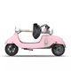 Електросамокат з сидінням OKAI Ceetle PRO EA10C Pink 10', 350(900)W, 25Km/h, 10.4Ah, 55Km, 20%, NFC, App.29kg (EA10C-P) - изображение 6