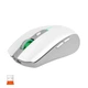 Мышка беспроводная MEETION BTM002 |2.4G/Bluetooth, 1600 DPI, 6кн., RGB| Белый - изображение 4