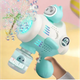 Детский автоматический пистолет генератор мыльных пузырей TOPA с подсветкой Bubble maker 066 Голубой - изображение 1