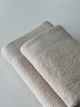 Махровий рушник Легкий Бриз від Ideal Textile 50х90 см 450 г\м2 бежевий - зображення 5