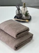 Коплект махрових рушників Легкий Бриз від Ideal Textile 70х140 и 50х90 см 450 г\м2 моко - зображення 4