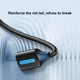 USB кабель-подовжувач USB на USB Vention Extension Cable (1.5м, 480 Мбіт/с, OTG, USB 2.0, 2A). Black - зображення 6