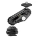 Шарнирный крепеж Ulanzi R098 Double Ball Heads with Code Shoe Mount UV-2954 R098 Black - изображение 2