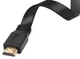 Кабель HDMI плоский Slim 20 м HDMI -> HDMI 1.4 2К FULL HD 1080P короткий Черный - изображение 4