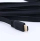Кабель HDMI плоский Slim 20 м HDMI -> HDMI 1.4 2К FULL HD 1080P короткий Черный - изображение 5