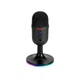 Игровой микрофон MARVO MIC-06 проводной с RGB подсветкой для пк ноутбука компьютера USB, AUX - изображение 1