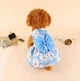 Платье для собак и кошек "BURRY" Blue Size M - изображение 3