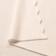 Мягкий однотонный плед IKEA THORGUN 120x160 см бежевое (кремовое) флисовое тёплое покрывало 805.127.99 - изображение 3