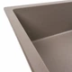 Мойка для кухни Platinum из гранита с прямоугольной сушкой 8650 DIAMOND матовая Дюна - изображение 4