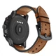 Кожаный ремешок 22мм для Amazfit GTR 2 Pace Stratos / Huawei Watch GT 2 / Samsung Gear S3 с отверстиями - Коричневый (2443P) - изображение 2