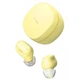 Беспроводные Bluetooth наушники Baseus WM01 BT5.0, 5 Hours, 40mAh/300mAh (NGTW240011) Yellow - изображение 1