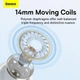 Проводные наушники с микрофоном Baseus Encok C17 Type-C Lateral in-ear Wired Earphone (NGCR010002) White - изображение 8