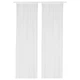 Гардина белая прозрачная 2 шт 280x300 см IKEA LILL тюлевые шторы занавески тюль 100.702.62 - изображение 1