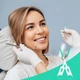 Силиконовые зубочистки / щеточки для межзубных промежутков и брекетов C623 интердентальные стоматологические щетки - ёршики для зубов + коробка для хранения, 120 шт, зеленые (104428629) - изображение 4