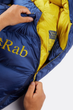 Спальный мешок Rab Neutrino 800 Regular, (-22°C), 185 см - Right Zip, Nightfall Blue (RB QSM-94-NFB-REG-RZ) - изображение 6