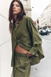Рубашка оверсайз Zara 2431/564 XS - изображение 2