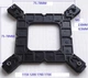 Крепление с бэкплейтом для кулера на Socket Intel LGA 1150 / 1151 / 1155 / 1156 / 1200 / 1700 (00039) - изображение 4