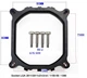 Крепление для кулера на Socket Intel 2011/2011v3/1150-56/1366/1200 на винтах (00068) - изображение 3