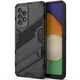 Защитный чехол с подставкой Deexe Bibercas для Samsung Galaxy A53 (A536) - Black - изображение 2