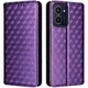 Чехол Deexe Rhombus Book для HMD Pulse / Pulse Pro / Pulse Plus - Purple - изображение 1