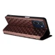 Чехол Deexe Rhombus Book для HMD Pulse / Pulse Pro / Pulse Plus - Brown - изображение 4