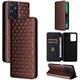 Чехол Deexe Rhombus Book для HMD Pulse / Pulse Pro / Pulse Plus - Brown - изображение 5