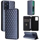 Чехол Deexe Rhombus Book для HMD Pulse / Pulse Pro / Pulse Plus - Blue - изображение 5
