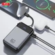 УМБ XO PR267 20000 mAh USB-C/USB-А порт, USB-C кабель (PR267.grey) - зображення 5