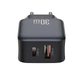 Сетевое зарядное устройство XO L156 PD30W, QC18W USB-A, USB-C Black (L156.black) - изображение 3
