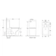 Унитаз-компакт Mixxus Premium Quadro-0401-R 610x365x825mm, система смыва RIMLESS (MP6457) - изображение 2