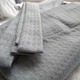 Женский вафельный халат Luxyart Кимоно L (50-52) 100% хлопок Серый (LS-3375) - изображение 3