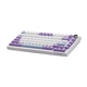 Клавиатура AJAZZ AK820 Purple-White Проводная Механическая RGB Подсветка С Поддержкой HOT-SWAP Sea Salt Switch - изображение 7