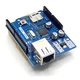 Плата розширення Ethernet Shield W5100 мережевий модуль для Arduino краща версія - зображення 2