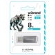 Flash Wibrand USB 2.0 Cougar 8Gb Silver - зображення 2