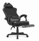 Ігрове крісло CABRO C504 FABRIC чорно-сіре - изображение 3