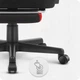 Геймерське крісло Cabro C504 BLACK RED тканина чорно-червоне - изображение 5
