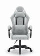 Ігрове крісло CABRO C500 Fabric Grey white сірий - білий - изображение 4