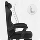Ігрове крісло CABRO C503 Чорна тканина - изображение 6