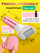 Электрическая пилка электро пемза Brillix для пяток и ног электропемза роликовая аккумуляторная шлифовальная машинка аппарат терка с функцией самоочищения и аккумулятором (CRFF-10) - изображение 9