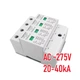 Обмежувач імпульсної перенапруги TOMZN TZG40-C 4P 3P+N 20-40KA ПЗІП УЗИП SPD ОПН блискавкозахист (25041654) - зображення 2