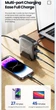 Мережевий зарядний пристрій Toocki Gan Desktop Charger 67w (2 Type-C + 2 USB) PD 67w Білий - зображення 5