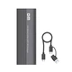 Зовнішня кишеня для M.2 SSD диска NVME/NGFF/SATA - M2 перехідник на USB Type-C HD1300 (106900) - зображення 2