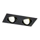 Точечный светильник Berger 3024-DL-2 Black GU10 max 2x35 Вт - изображение 4