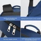 Рюкзак 21л Tigernu T-B9030B для ноутбука 15.6'' Navy Blue with White двухлямочный (T-B9030BN) - изображение 4