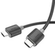 Data Кабель HOCO US08 HDTV 2.4K HD HDMI to HDMI 1m, Black - изображение 3