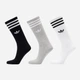 Набор мужских носков высоких Adidas High Crew Sock IU2653 40-42 3 пары White/Mgreyh/Black (4066757431791) - изображение 1