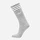 Набор мужских носков высоких Adidas High Crew Sock IU2653 40-42 3 пары White/Mgreyh/Black (4066757431791) - изображение 6