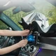 Автомобильный солнцезащитный зонт для лобового стекла солнцезащитный козырек 140х80 см (CU073) - изображение 4